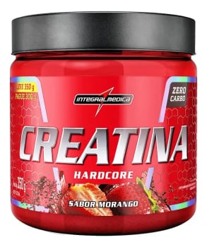Creatina Sabor Morango 350g Integralmedica