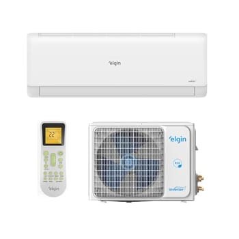 Ar-Condicionado Split HW Inverter Elgin Eco III Wi-Fi 9.000 BTUs R-32 Quente/Frio 220V