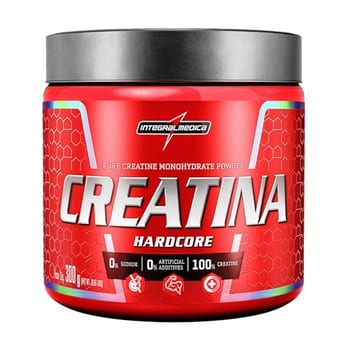 Integralmedica Creatina em Pó Hardcore 100% Pura e Monohidratada 300g