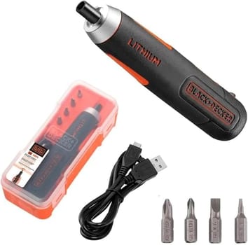 BLACK+DECKER Parafusadeira à Bateria Íon Lítio 4V BD40K4 Bivolt
