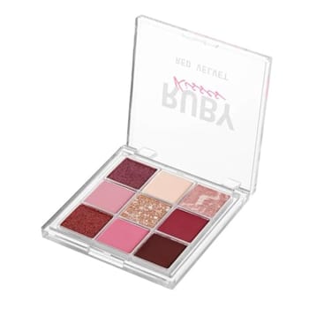 Kiss - Rk Paleta Sombra 9 Cores Rmps15Br Red Velvet