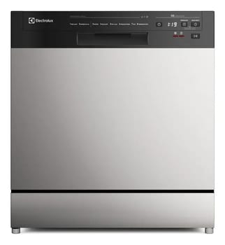Lava-Louça Electrolux 8 Serviços Inox com Programa Lava & Seca 50 minutos LS08E Display Digital