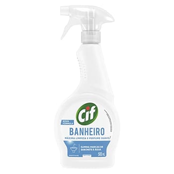 Cif Limpador Banheiro Sem Cloro 500Ml Gatilho