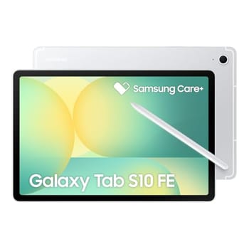 Tablet Samsung Galaxy Tab S10 FE, Prata, 128GB, 8GB RAM, Tela Imersiva de 10.9" 90Hz, Camera Traseira de 13MP, Câmera Frontal de 12MP Ultra Wide, Wifi