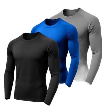 Kit 3 Camisa Proteção Uv Masculina Segunda Pele Sol