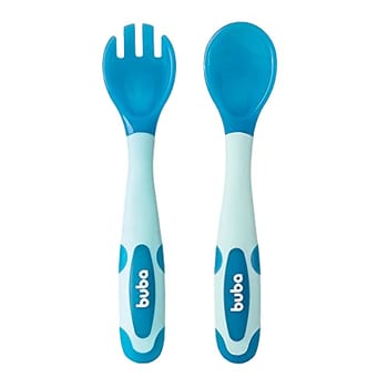 Buba Kit Talher Flexivel E Termossensivel Azul Buba Azul