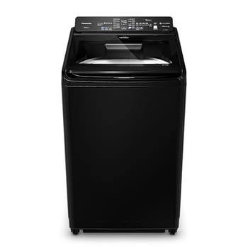 Máquina de lavar Intuitive+ Panasonic 19kg Lavagem Eficiente SmartSense Sistema Ciclone Ciclo Pet NA-F190G1BB 220V