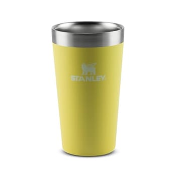 Stanley - Copo Térmico Texturizado para Cerveja, 354ml, para Bebidas Quentes ou Frias, Daffodil