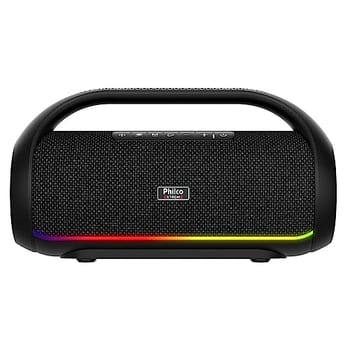 Speaker Philco PBS220BT Extreme Bluetooth 5.3 Flash Light 220W Bivolt