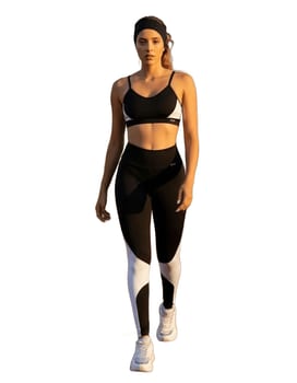 Conjunto Fitness Feminino Gkd Academia Zero Transparência