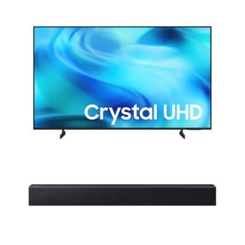 Samsung Combo Smart TV 58" Crystal UHD 4K 2026 + Soundbar Samsung HW-B400F