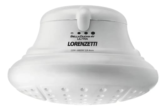 Chuveiro Bella Ducha 4T Ultra Lorenzetti Elétrica