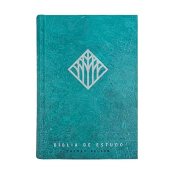 Bíblia de Estudo Thomas Nelson NVI, Letra tradicional, Fonte Leitura Perfeita, com mapas e mais de 50 mil recursos, Capa dura Verde