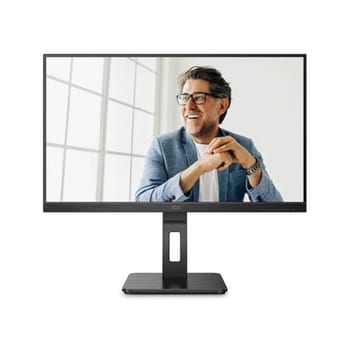 Monitor AOC 22P2UM 21.5", Full HD, 75Hz, Base Ajustável, AdaptiveSync, HDMI, Display Port e VGA, Preto
