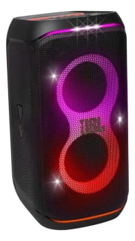 Caixa de Som JBL PartyBox Club 120 Bluetooth Show de Luzes À Prova de Respingos Som JBL Pro Sound 160W RMS - Preta