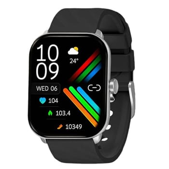 Relógio Inteligente com Tela Grande de 2.01”, Bluetooth Smartwatch, +100 Modos Esportivos e IP68 – FB045 Preto