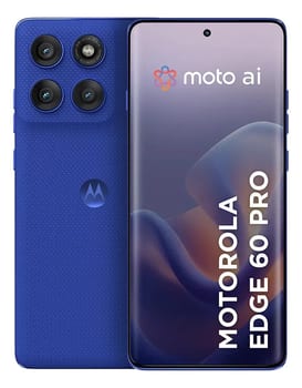 Smartphone Motorola Edge 60 Pro 5g - 256gb 24gb (12gb Ram+12gb Ram Boost), Tela Quad-curve Moto Ai 50mp Sony Camera Ultrarresistencia Militar Ip68 +