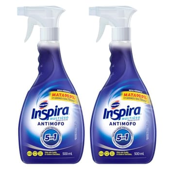 Limppano Desinfetante Spray Inspira Multiuso Antimofo 500ml Pack 2 unidades