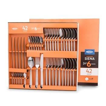Brinox - Faqueiro Siena 42 Peças - Aço Inox