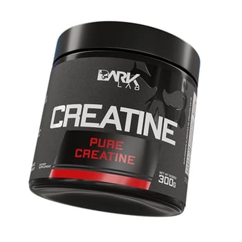 Creatina Pura Dark Lab 300g, Monohidratada 100% de Pureza, Sem Glúten, Sem Sabor