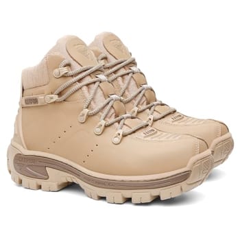 Bota de Segurança em Couro CATPRO ALPHA – Masculina, Com C.A, Antiderrapante, Confortável, Resistente e Anatômica para Trabalho e Uso Profissional