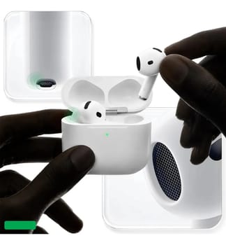 Fone Ouvido Bluetooth 5.4 Sem Fio Estojo De Carregamento Anti Ruido A Prova Dagua Compatível Com Ios Samsung Galaxy Android Tws Wireless Air Premium