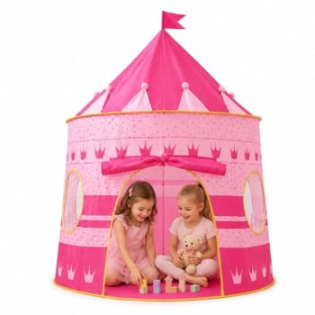 Barraca Infantil Tenda Festa Pijama Menina Portátil Rosa