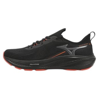 Tênis Mizuno Sunrise, Preto/Preto, 42