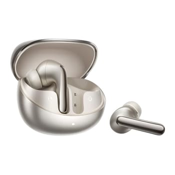 Fone de Ouvido QCY Melobuds N60, Fone Bluetooth 6.0 Cancelamento de Ruído Ativo até -56dB, LDAC Hi-Res Audio, Driver Duplo para Graves Potentes, 45h