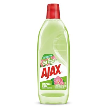 Ajax Limpeza Pura Menta e Orquídea Limpador Multiuso, 1L