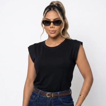 Blusa Feminino Muscle Tee Regata Viscolycra Comfy Soltinha