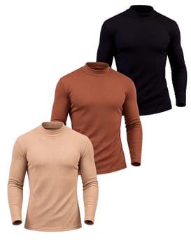 Kit 3 Cacharrel Suéter Canelada Masculina Inverno Premium