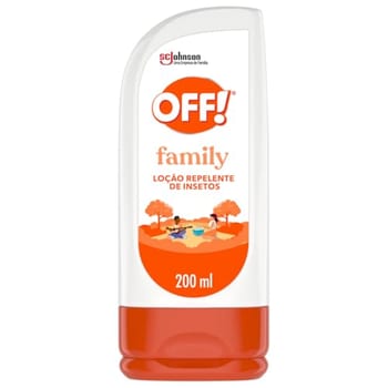 OFF! Family Loção Repelente de Insetos e Mosquitos 200ml