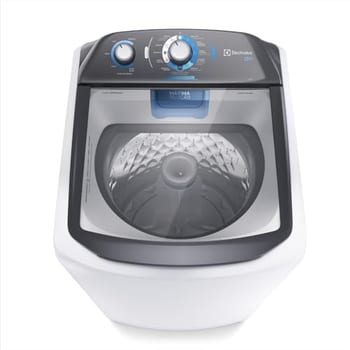 Lavadora de Roupas Electrolux 13kg Cesto Inox 10 Programas de Lavagem Branca Efficient LDA13