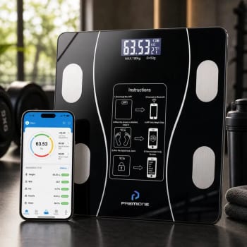 Balança Digital Bioimpedância Inteligente Bluetooth Mede Gordura Corporal Imc Massa Muscular App Android Ios Até 140kg