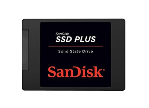 SANDISK Unidade de estado sólido interna SSD Plus de 1 TB - SATA III 6 Gb/s, 7 mm, velocidades de leitura/gravação de até 545 MB/s / 515 MB/s