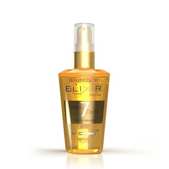 E.lixir Blend de 7 Óleos - Brilho e Luminosidade - BEAUTYCOLOR - 40ml