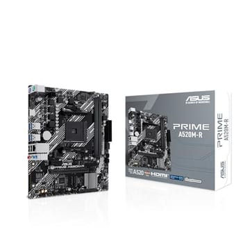Asus PRIME A520M-R Placa Mãe AM4 DDR4 HDMI M.2 USB 3.2