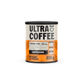 Plant Power Ultracoffee Super Café Sabor Cappuccino 22 doses - Lata 220g