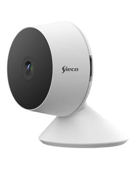 Sieco Câmera de Segurança Wi-Fi S30, 1080p Full HD, Áudio Bidirecional, Detecção de Movimento, Armazenamento até 512GB, Monitoramento Remoto