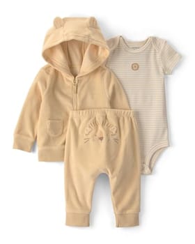Carter's Conjunto de 3 peças para bebês, Amarelo, 3 Meses