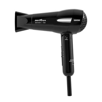 Secador de Cabelos Britânia BSC1200 Íon Tourmaline 1200W Preto Bivolt Automático