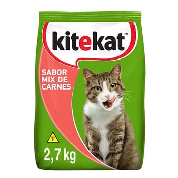 Kitekat Ração Mix De Carnes Para Gatos Adultos 2 7Kg