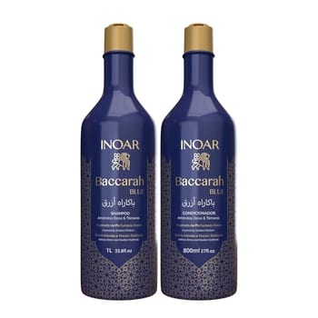 Kit Inoar Baccarah Blue Sh 1 L + Cond 800 Ml
