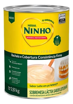 Leite Ninho Nestle Recheio Cobertura Consistencia Firme2.6kg