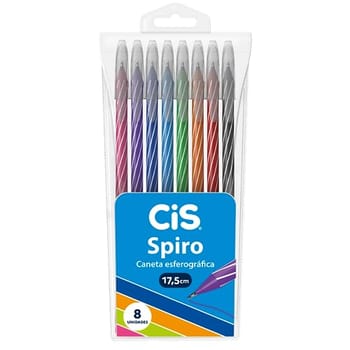 CANETA CIS SPIRO 0.7 C/08UN 761140