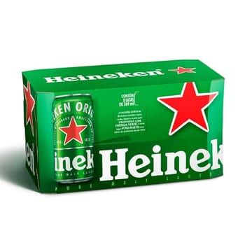 Heineken Cerveja Lata 269ml Pack 8 Unidades