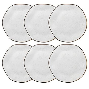 Oxford Conjunto de 6 Pratos Rasos 27,5cm Ryo Maresia
