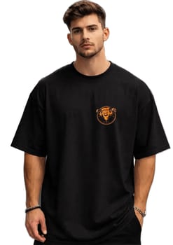 Camiseta Oversized Bulking Season Maromba Academia Treino