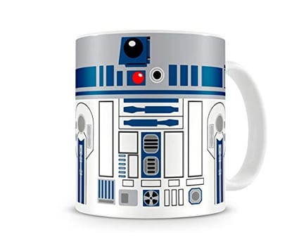 Artgeek Caneca Star Wars R2D2 Azul 325 ml Cil�ndrica Resistente � Quebra